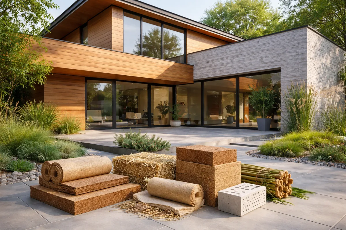 Les matériaux durables pour une maison moderne