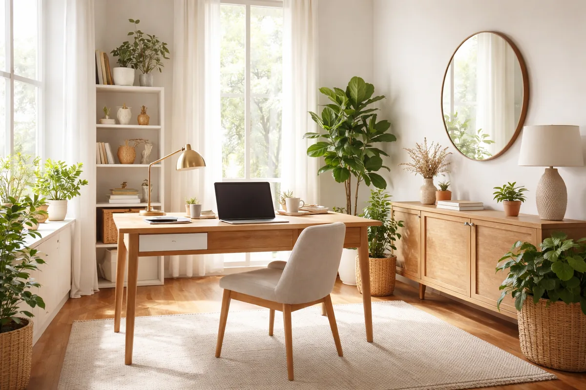 Créer un espace de travail inspirant à la maison